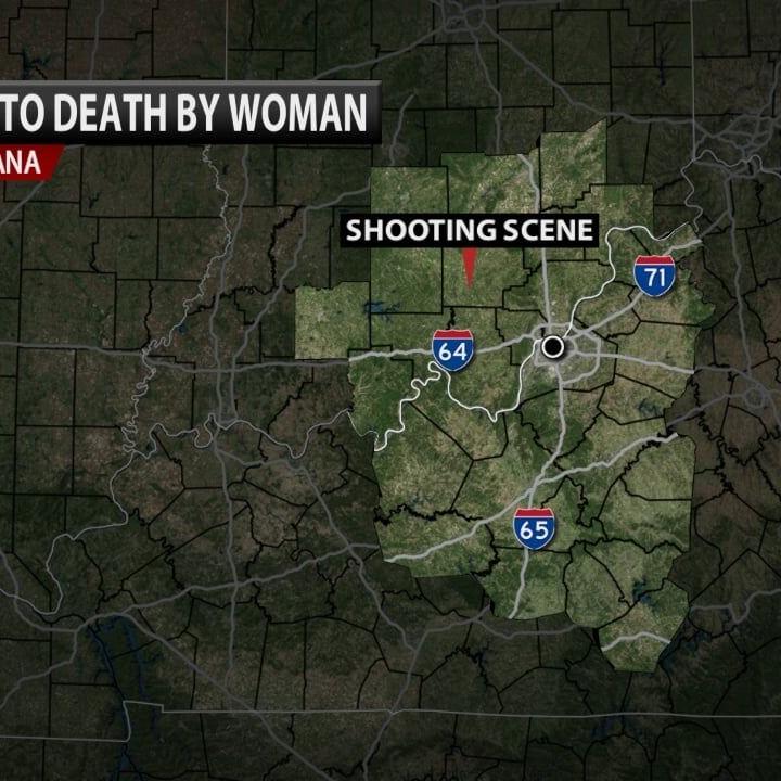 Indiana police say Salem woman shot and killed man as he held gun to husband's head